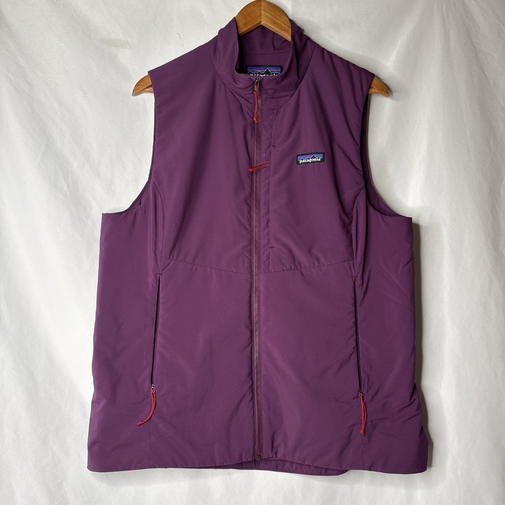 Patagonia Women XL Nano Air Light Purple‎ Vest Hiking Gorpcore Lightweight Run